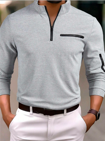 Men's Textured Waffle Fabric